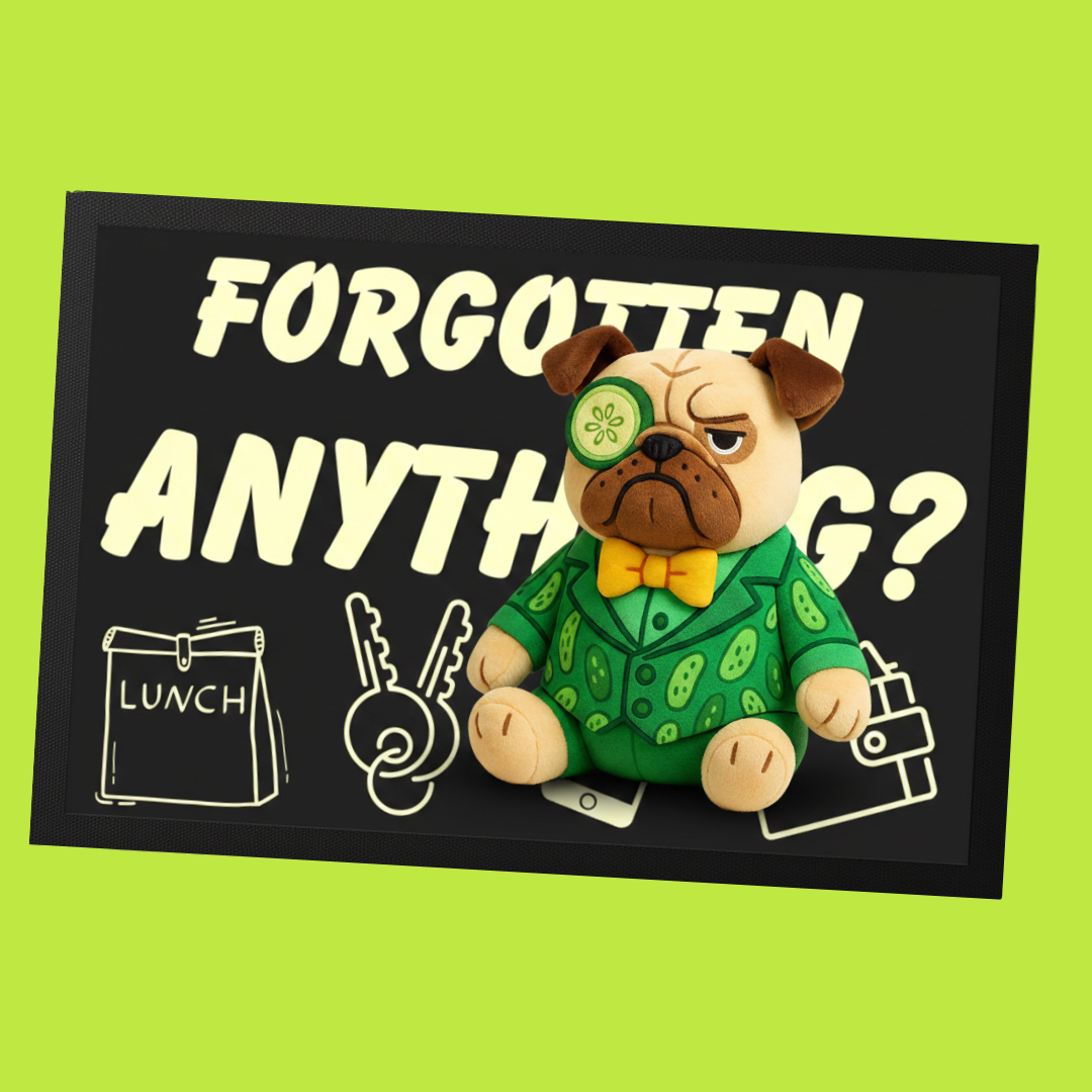 Wipe Your Feet or Bugger Off: Why Your Hallway Needs a Rude Indoor Mat - Cucumber Dog | Rude & Funny Mugs, Tees, Door Mats & Gifts