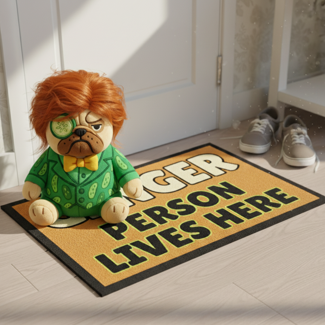 Stop Right There! Why Every Ginger Needs the "GINGER PERSON LIVES HERE" Doormat