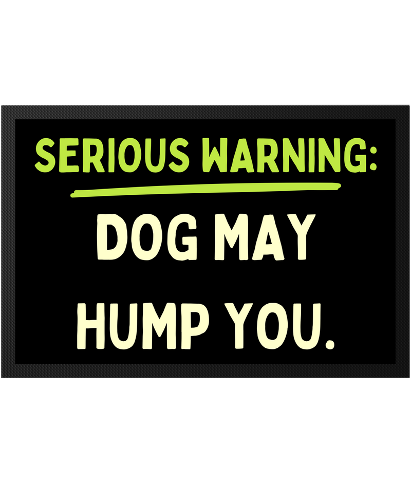 INDOOR DOOR MATS - Cucumber Dog | Rude & Funny Mugs, Tees, Door Mats & Gifts