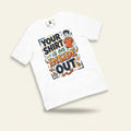 Your shirt is on inside out funny confusing t-shirt Cucumber Dog