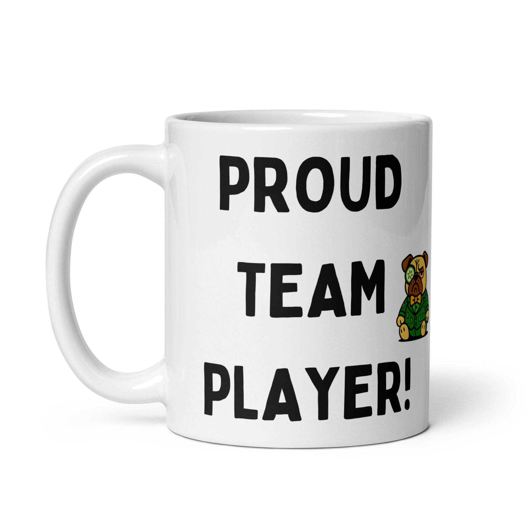 11 oz Proud Team Player I Hate You All Sir Cucumber Dog Mug